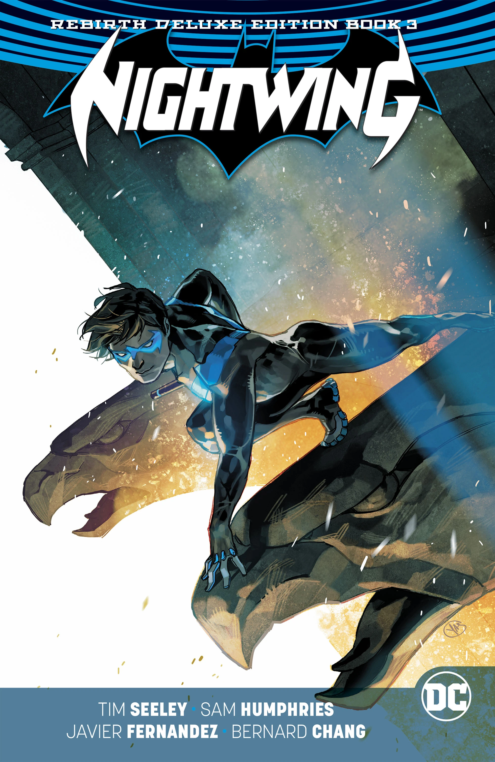 Nightwing: The Rebirth Deluxe Edition Book 3 (DC, 2019) cover